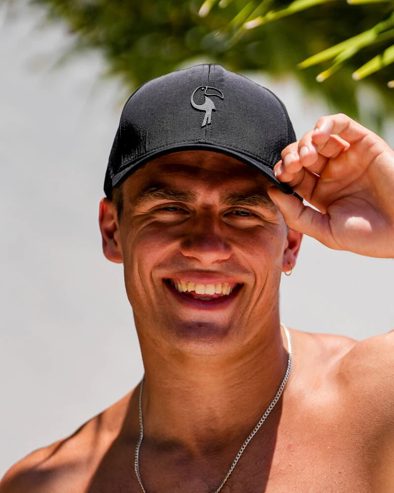 A-Frame Cap - Black - Image 7