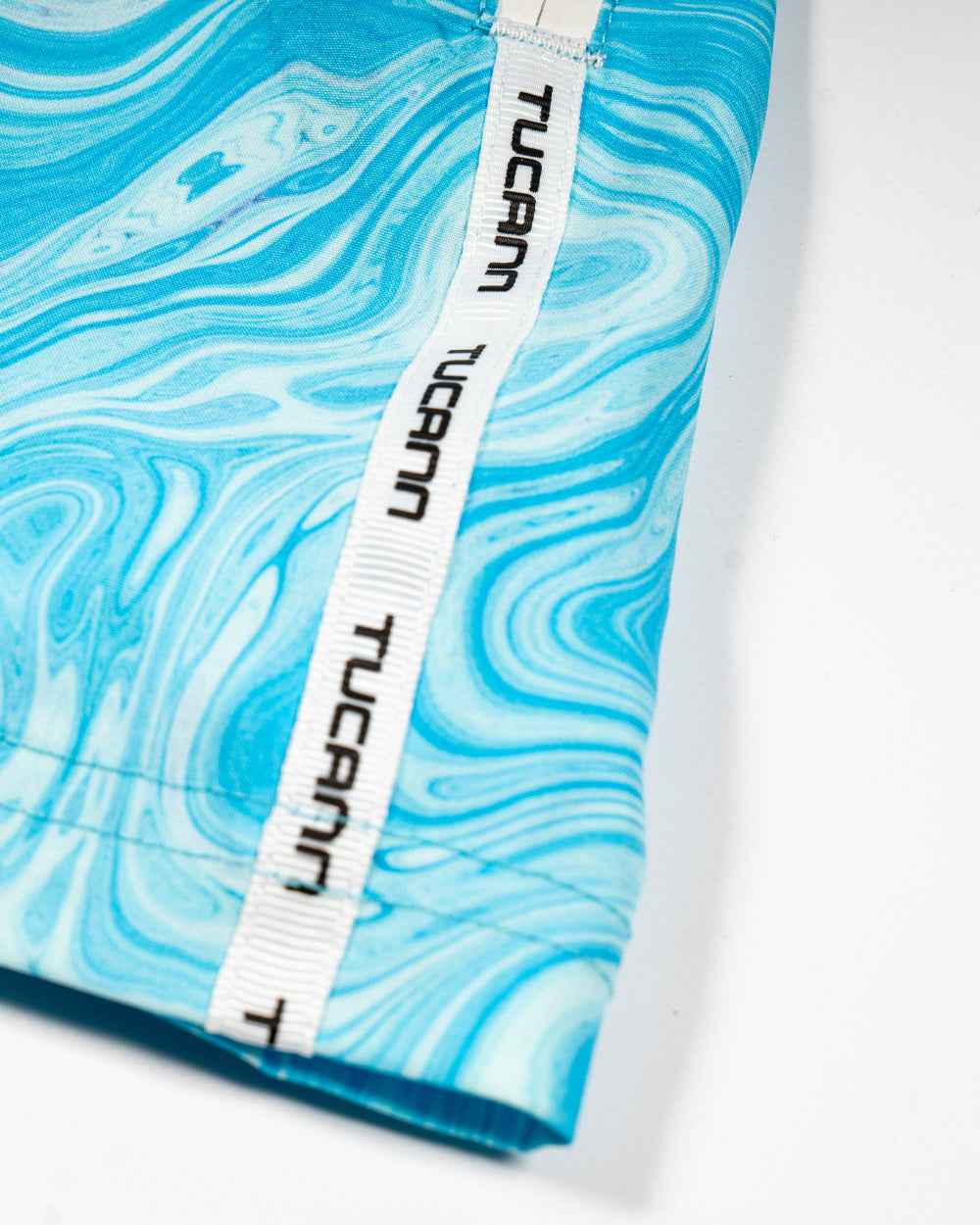 Blue Swirl - 3 Inch Swim Trunks - Image 8