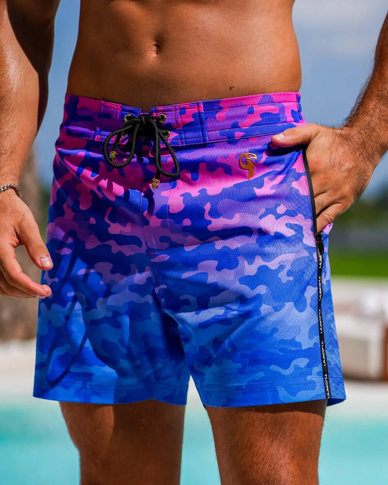 Faded Camo - Indigo 5" - Image 8