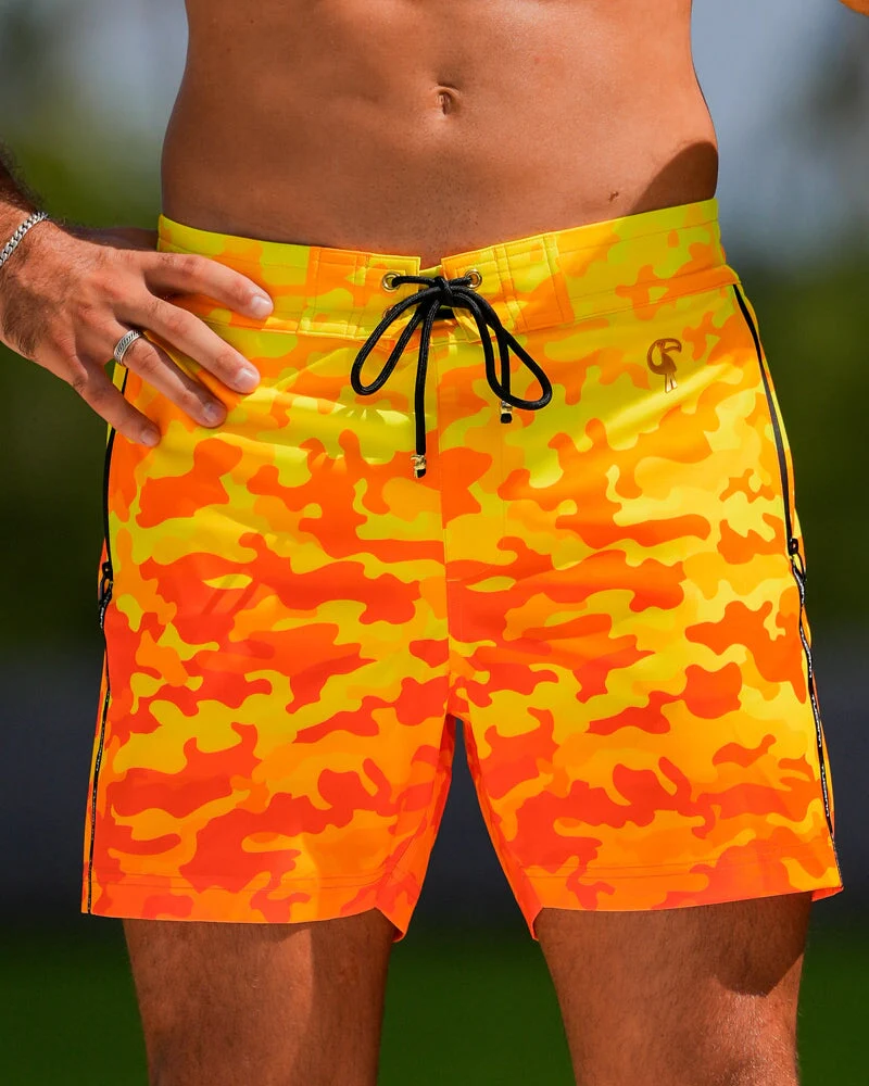 Faded Camo - Sunset 5"