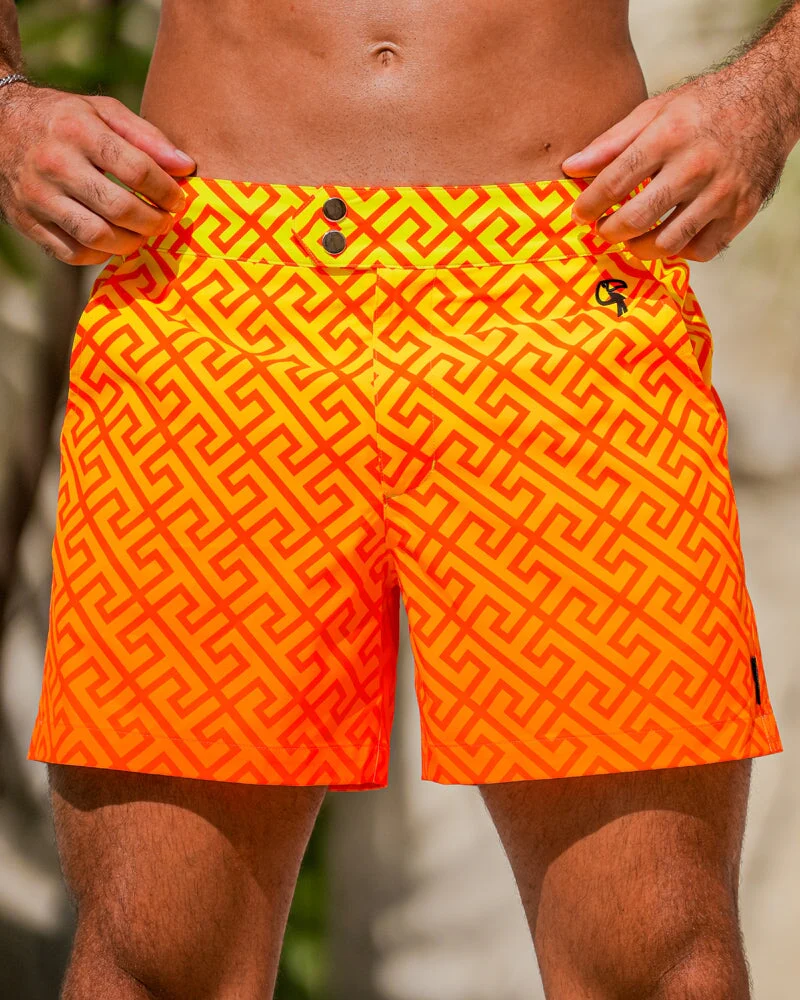 Faded Luxe - Orange 5"