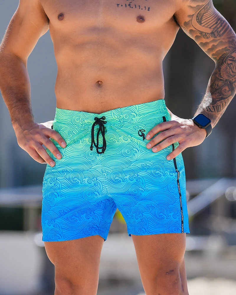 Faded Waves - Blue Lagoon - 5" - Image 11