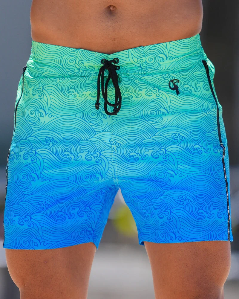 Faded Waves - Blue Lagoon - 5" - Image 14