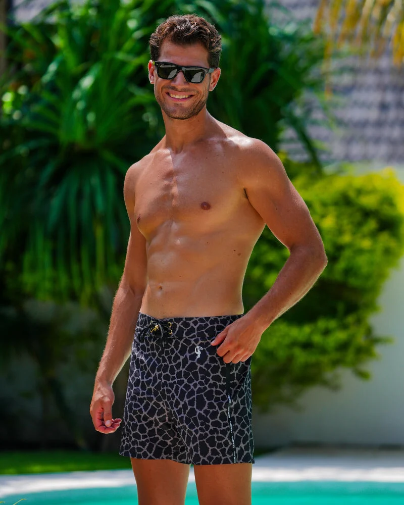 Mirage Black Swim Shorts - 5" - Image 5