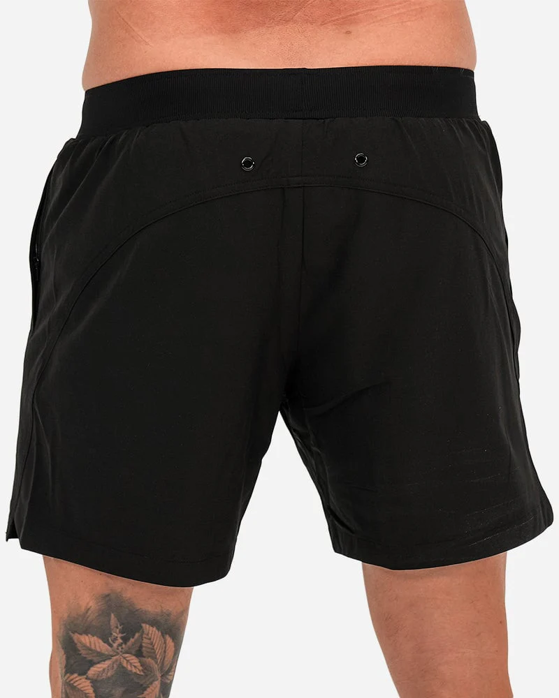 Hybrid Active Shorts - Black - Image 7