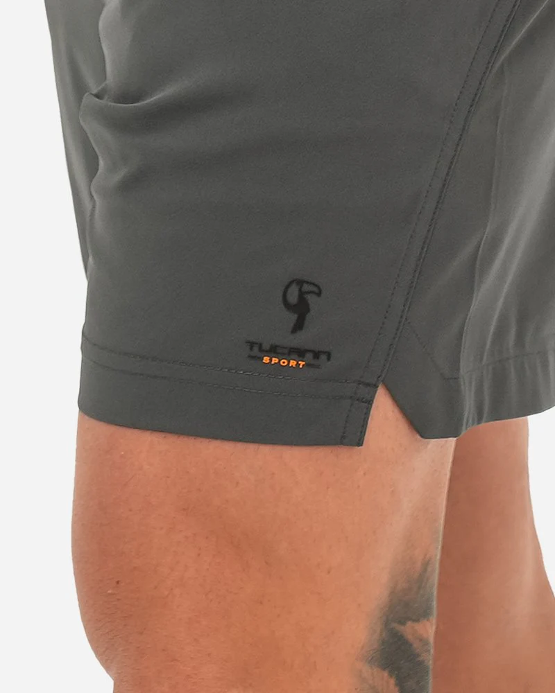 Hybrid Active Shorts - Grey - Image 6