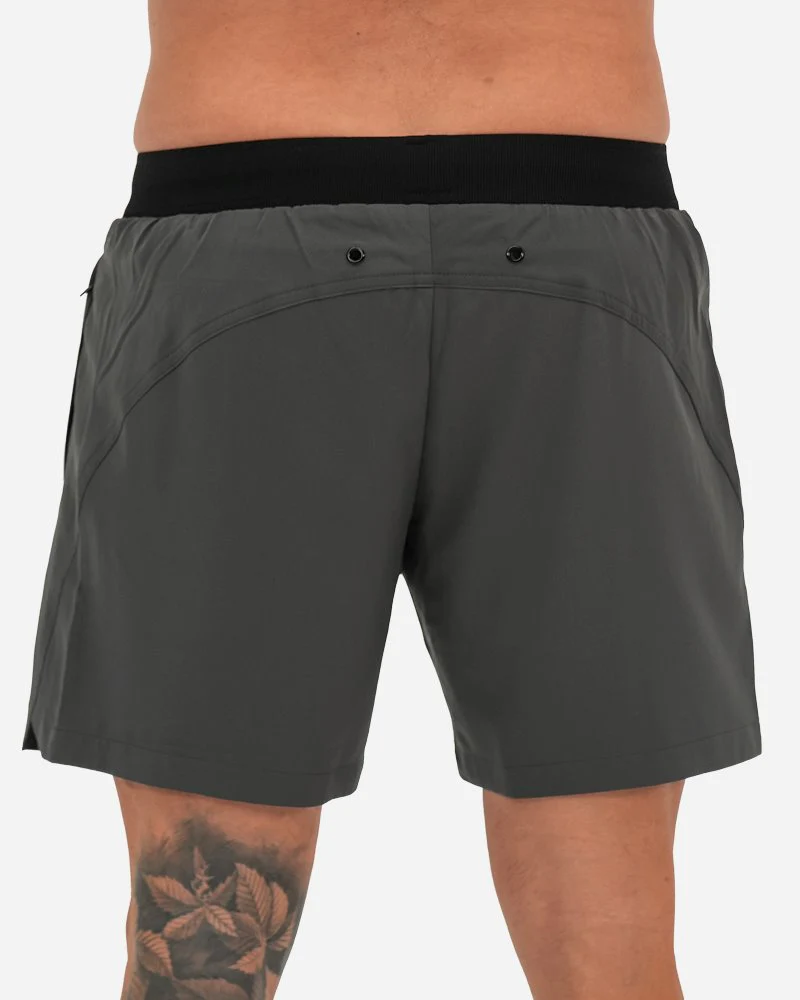 Hybrid Active Shorts - Grey - Image 8