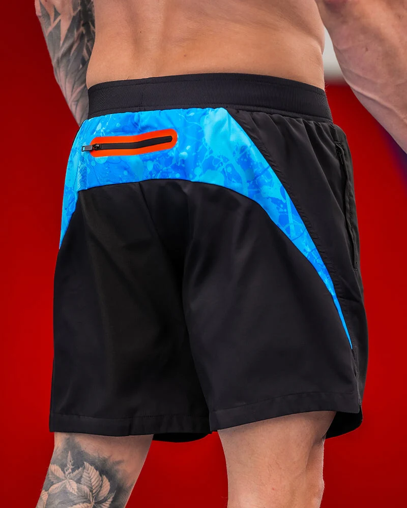 Hybrid Active Short Splatter - Blue 5 Inch - Image 3