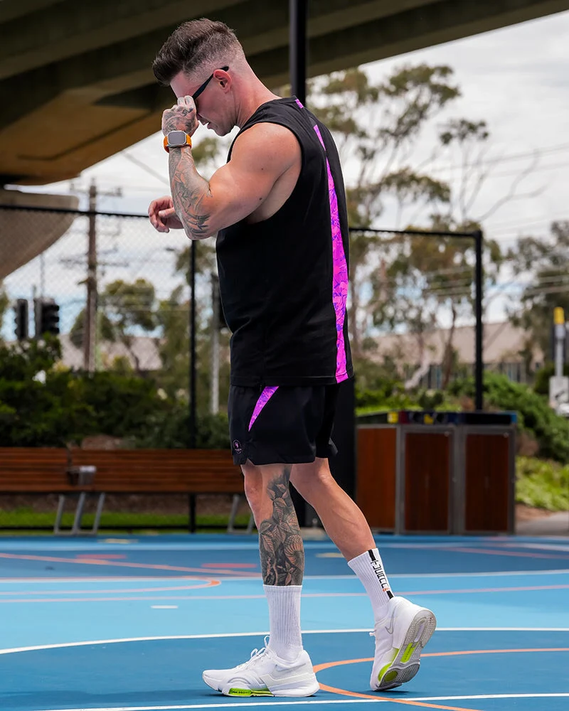 Hybrid Active Short Splatter - Magenta 5 Inch - Image 2