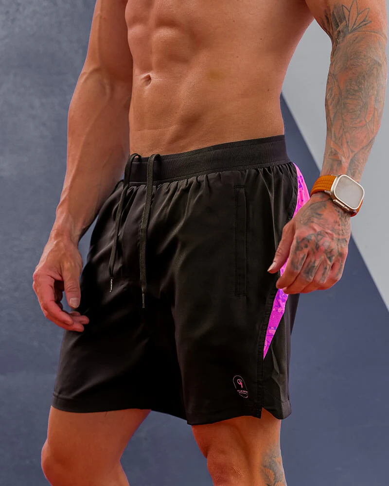 Hybrid Active Short Splatter - Magenta 5 Inch - Image 5
