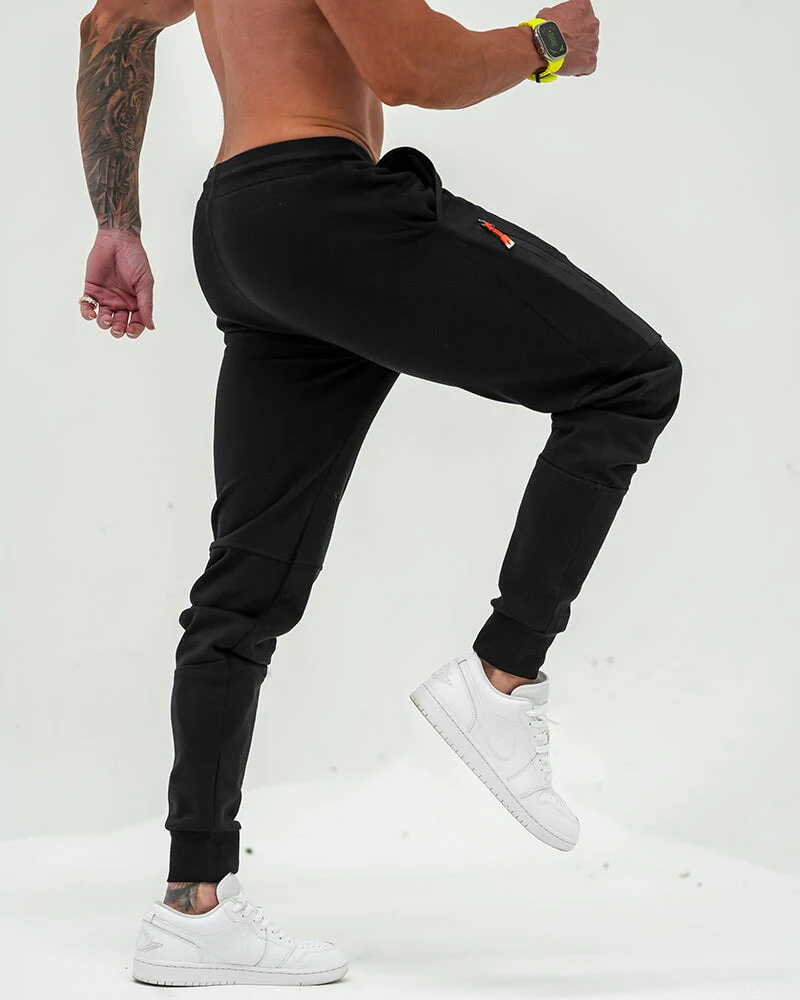 Mens Active Pants - Black - Image 2