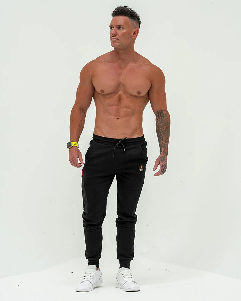 Mens Active Pants - Black - Image 7
