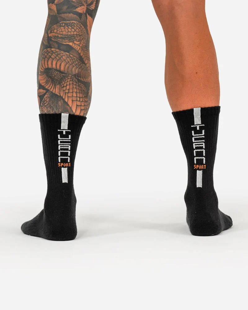Mid-Rise Socks - Black - Image 3