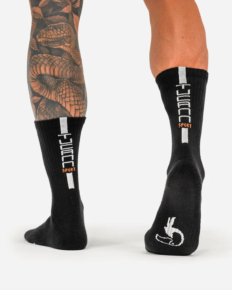 Mid-Rise Socks - Black - Image 4