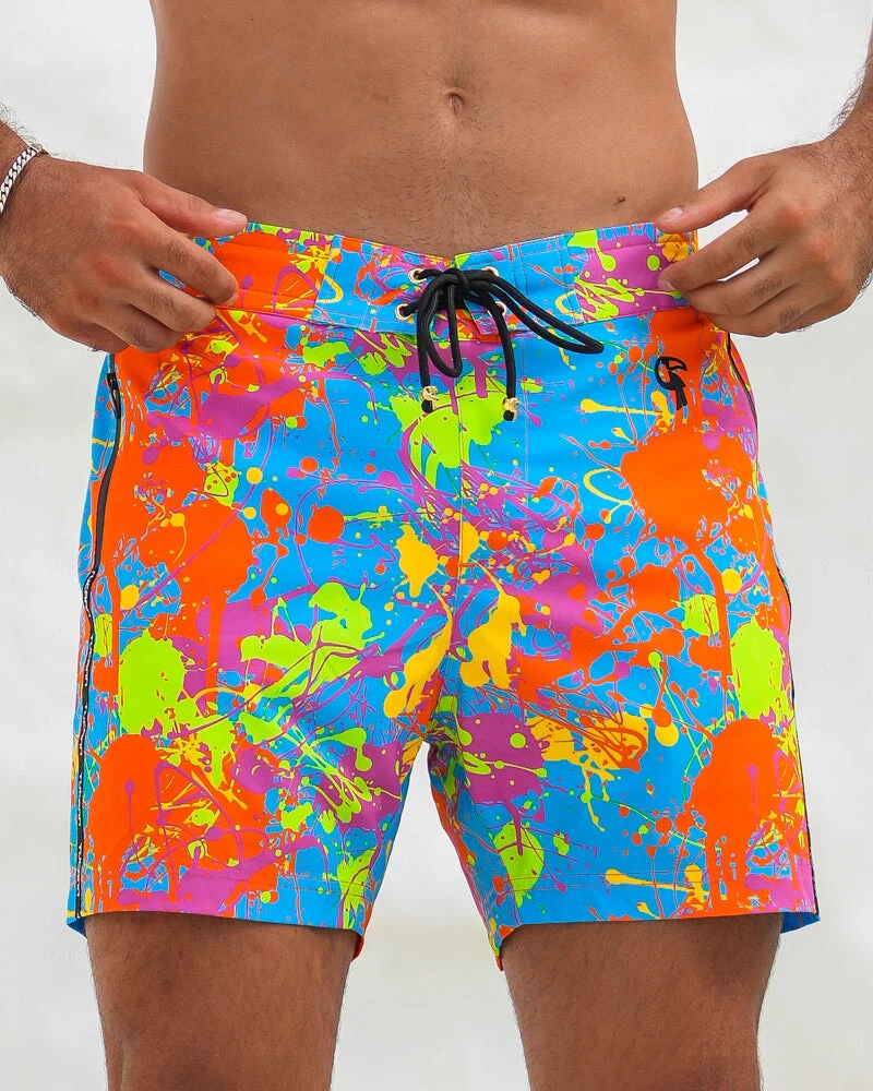 Wild Splatter Aqua - 5"