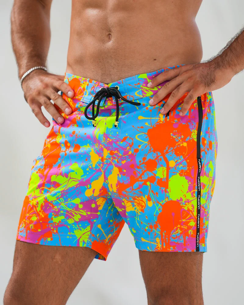 Wild Splatter Aqua - 5" - Image 3