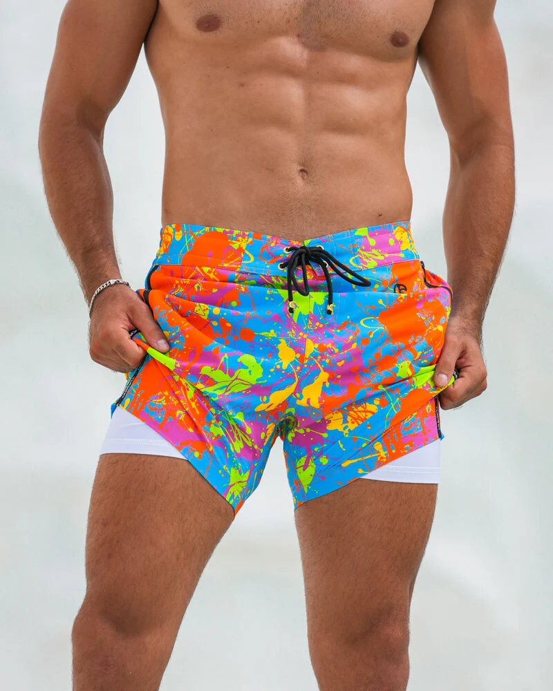 Wild Splatter Aqua - 5" - Image 5