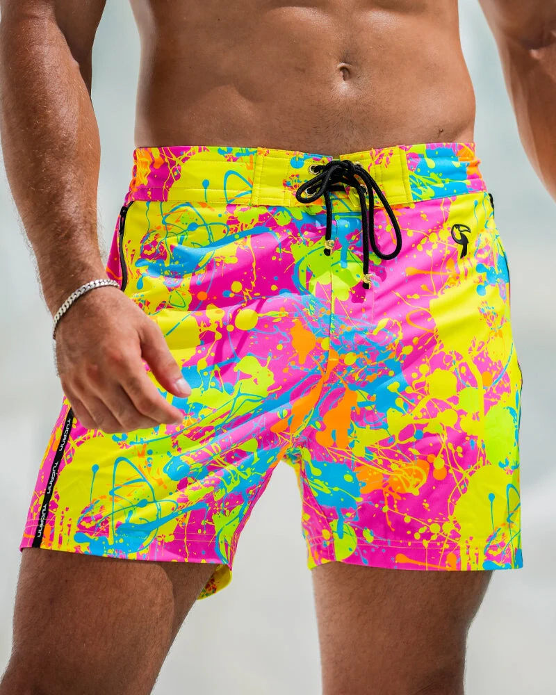 Wild Splatter Pink - 5"