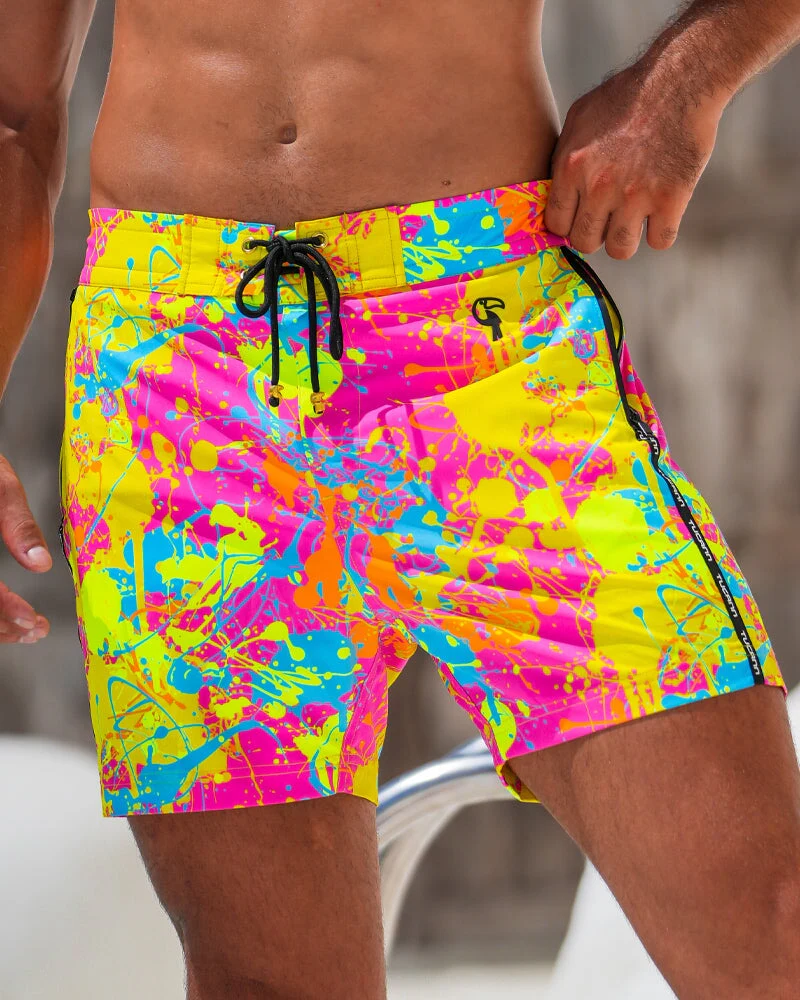 Wild Splatter Pink - 5" - Image 3