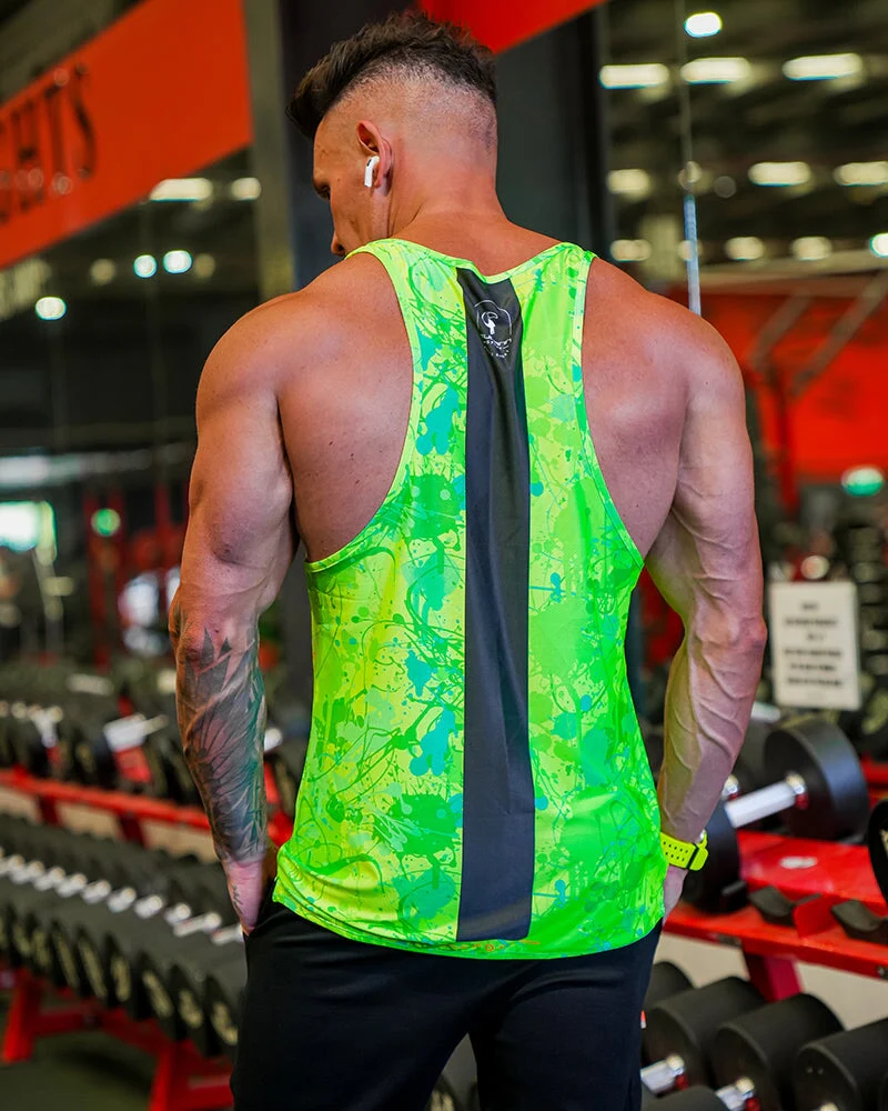 Performance Tank - Splatter - Green - Image 13