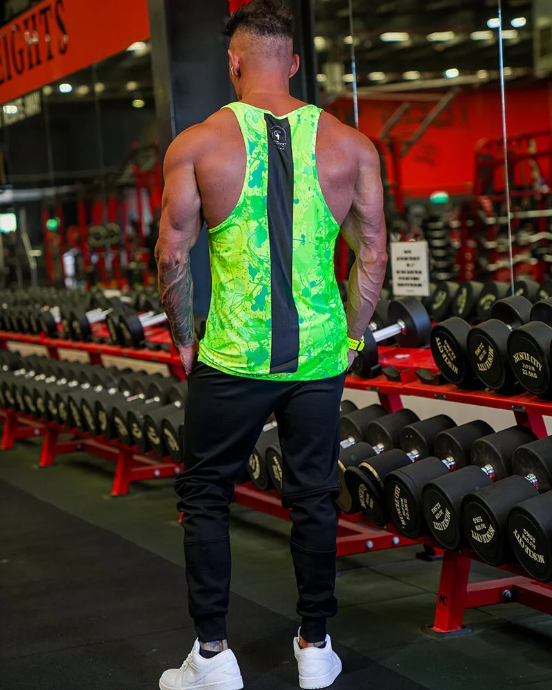 Performance Tank - Splatter - Green - Image 14