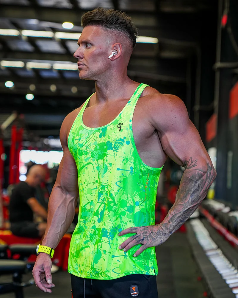 Performance Tank - Splatter - Green - Image 16
