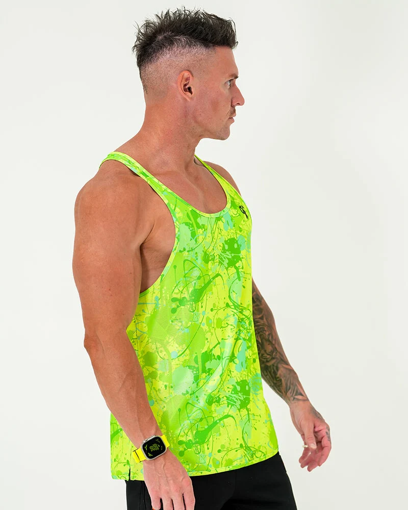 Performance Tank - Splatter - Green - Image 4