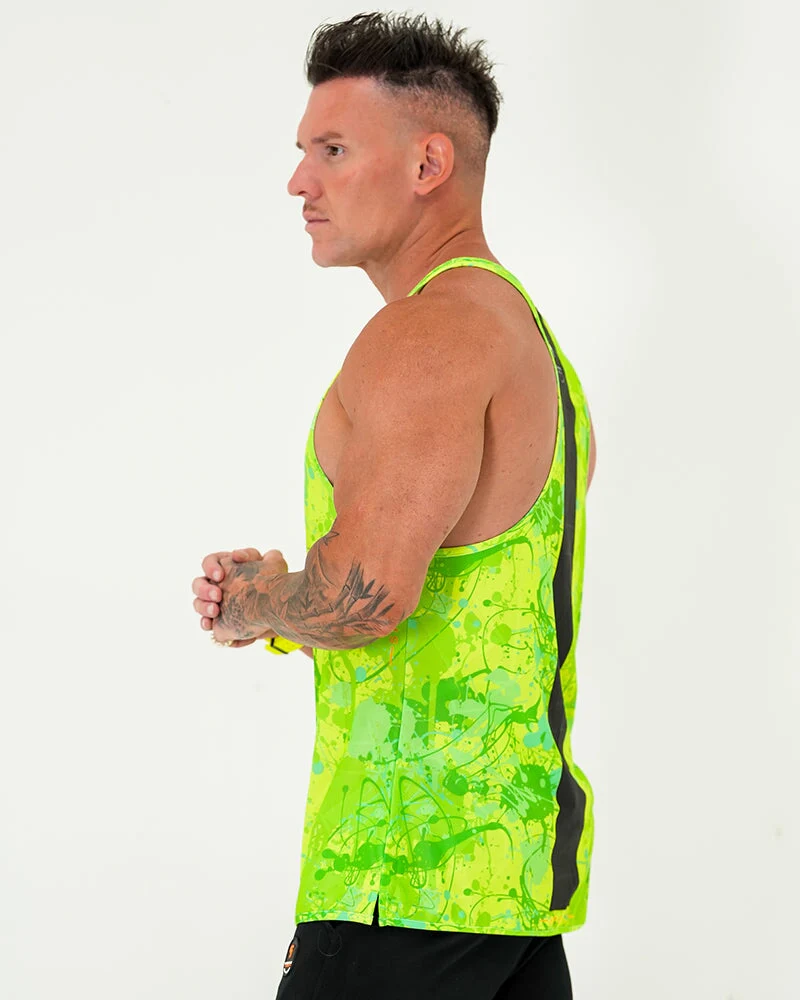 Performance Tank - Splatter - Green - Image 8