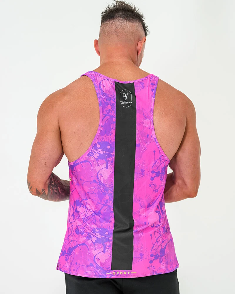 Performance Tank - Splatter - Purple - Image 7