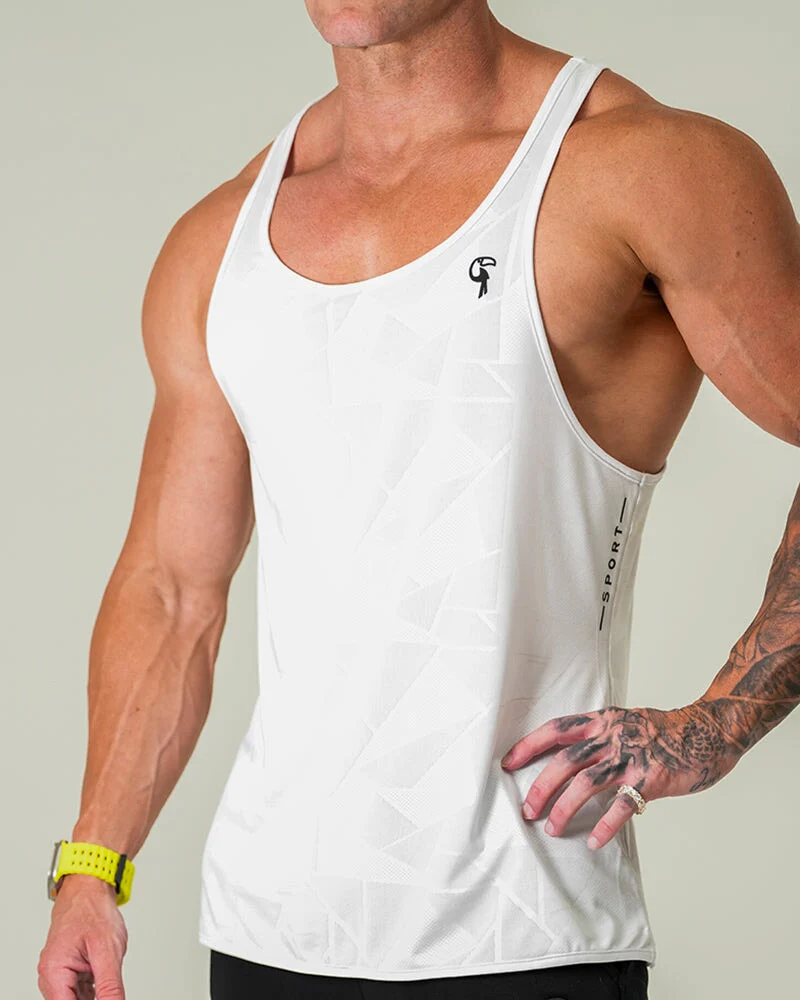 Performance Tank - White - Image 4