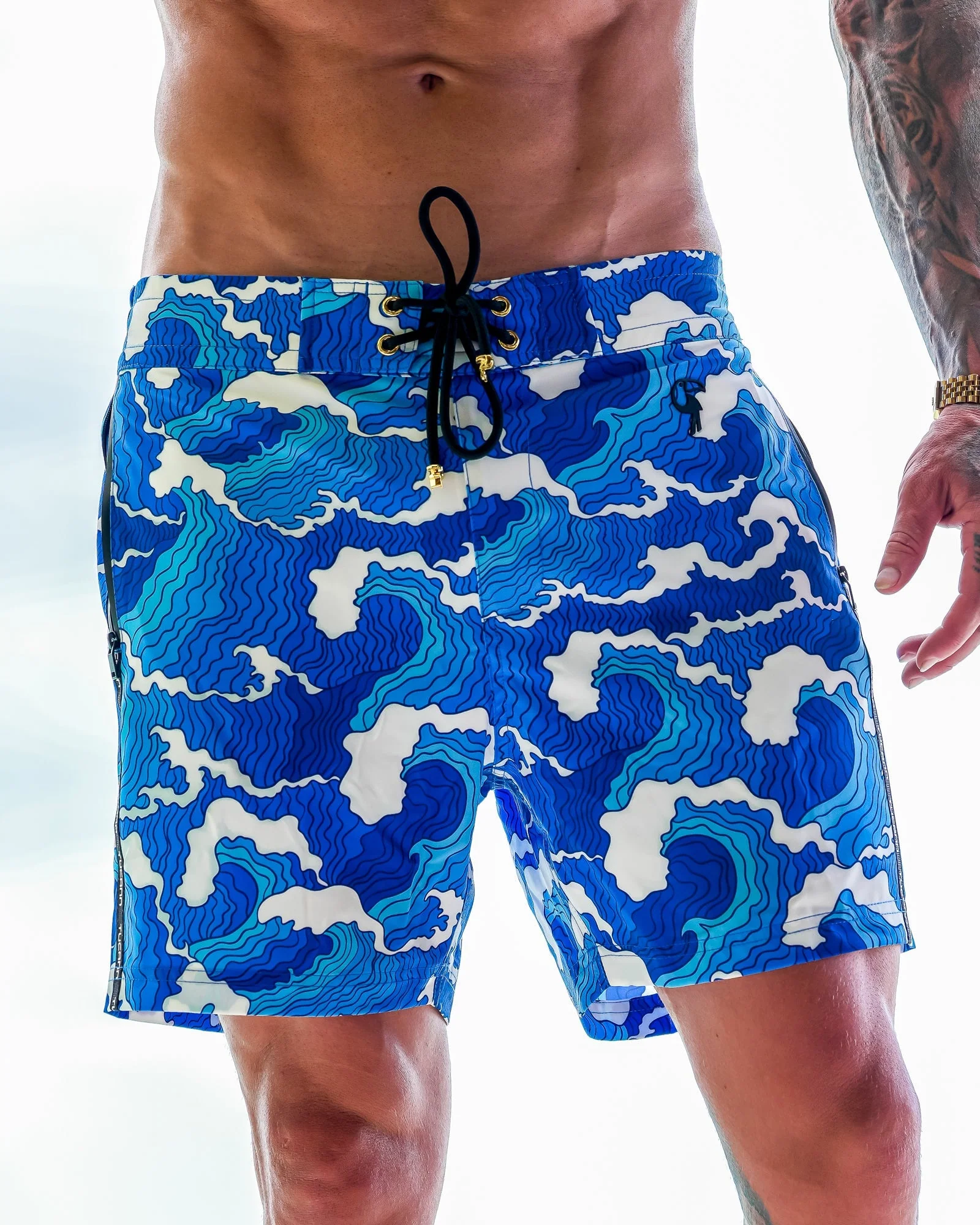 Rough Seas - Aqua 5" - Image 11