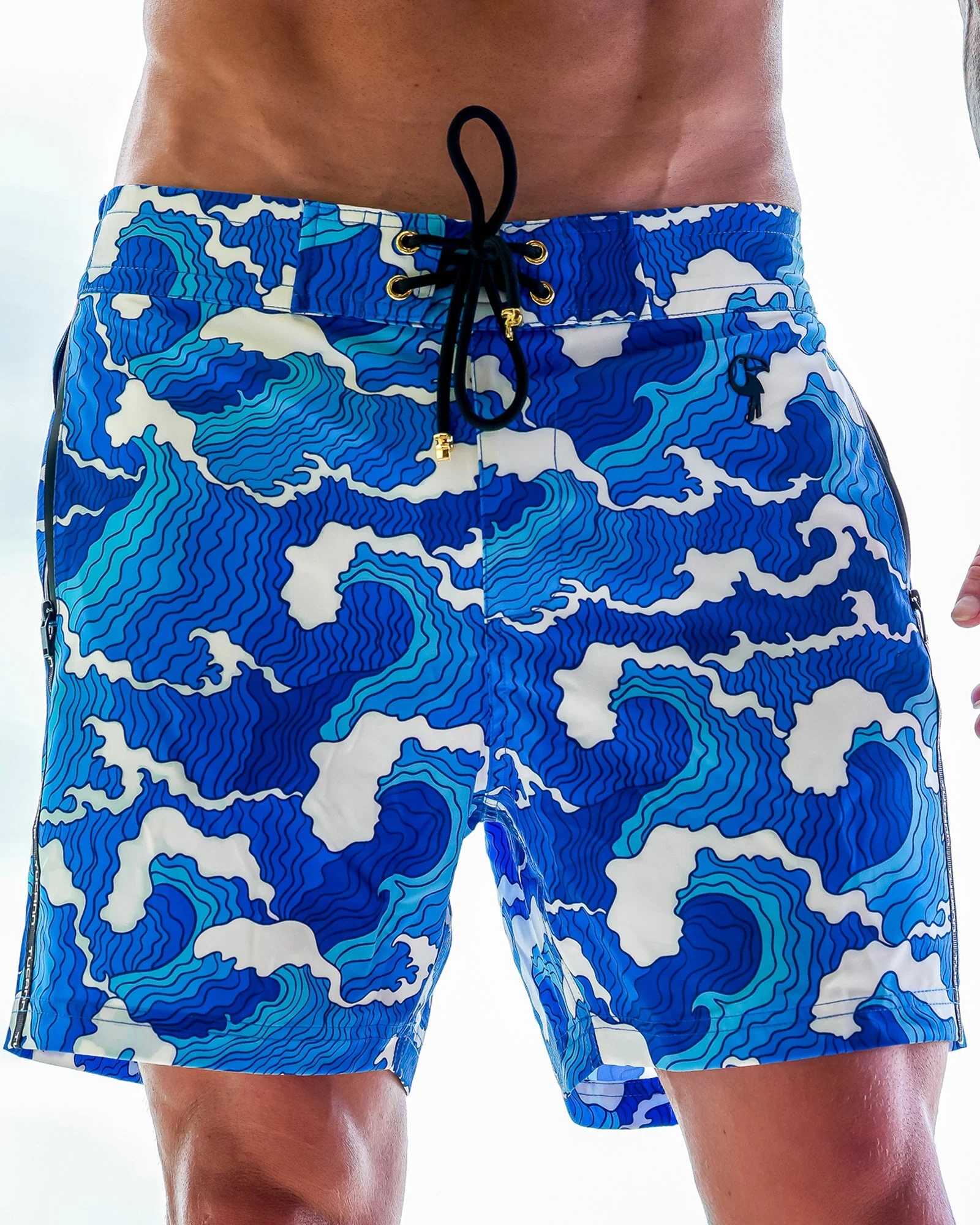 Rough Seas - Aqua 5" - Image 2
