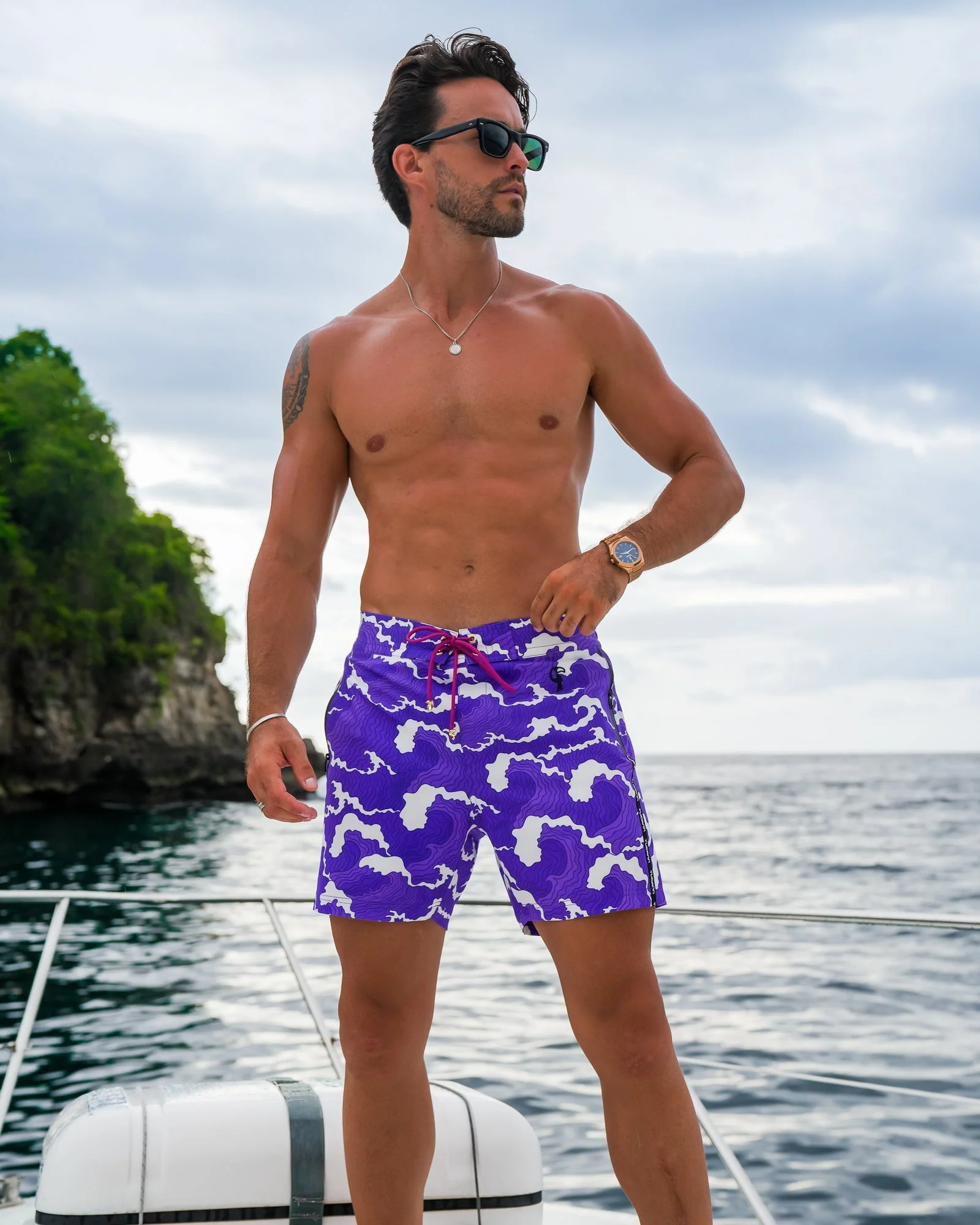 Rough Seas - Violet 5" - Image 3