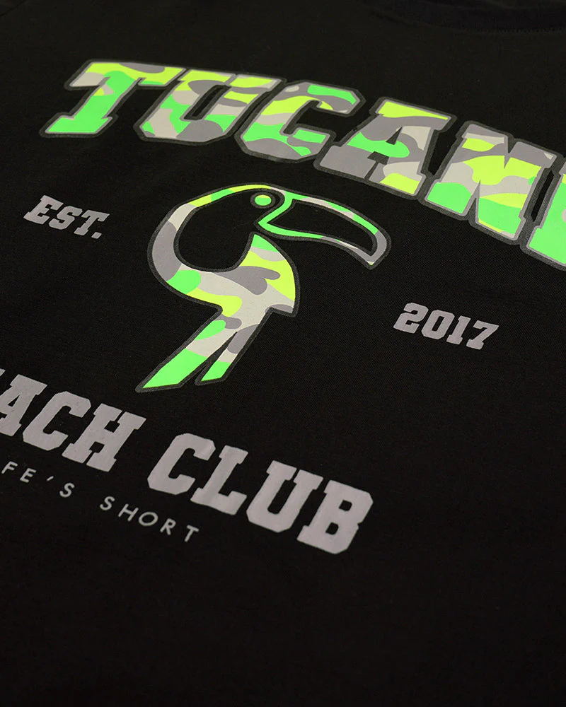 Tucann Beach Club T-Shirt - Black - Image 3