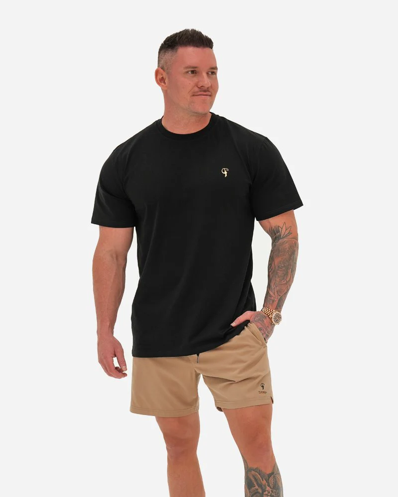 Signature Tee - Black - Image 3