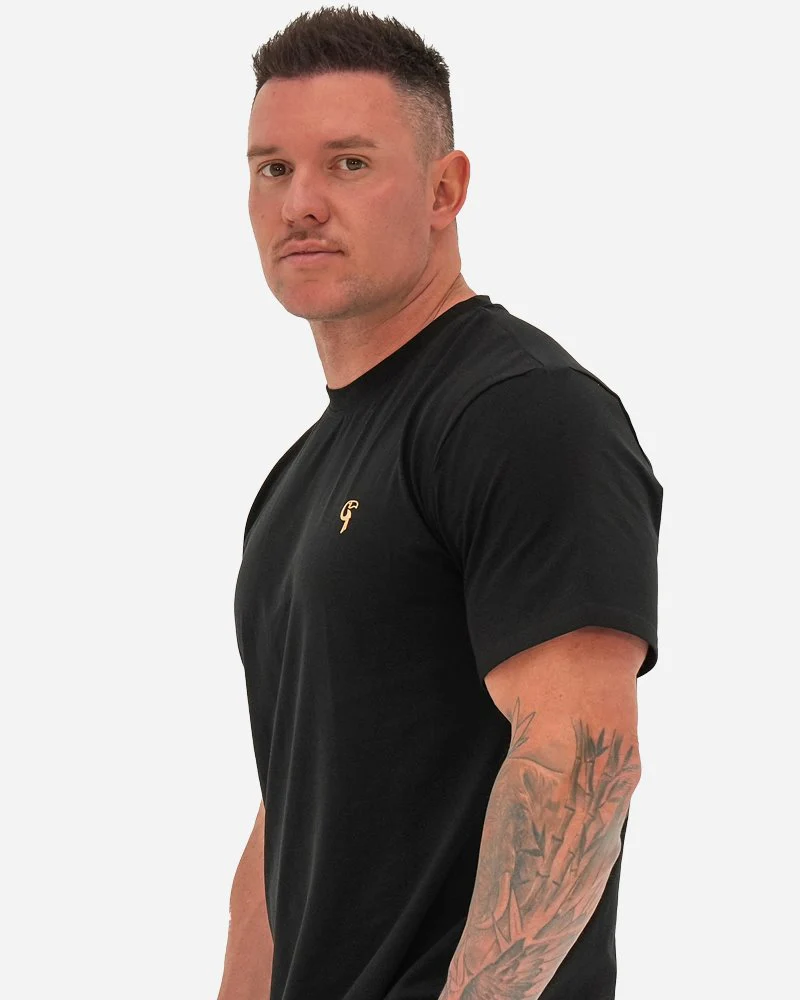 Signature Tee - Black - Image 5