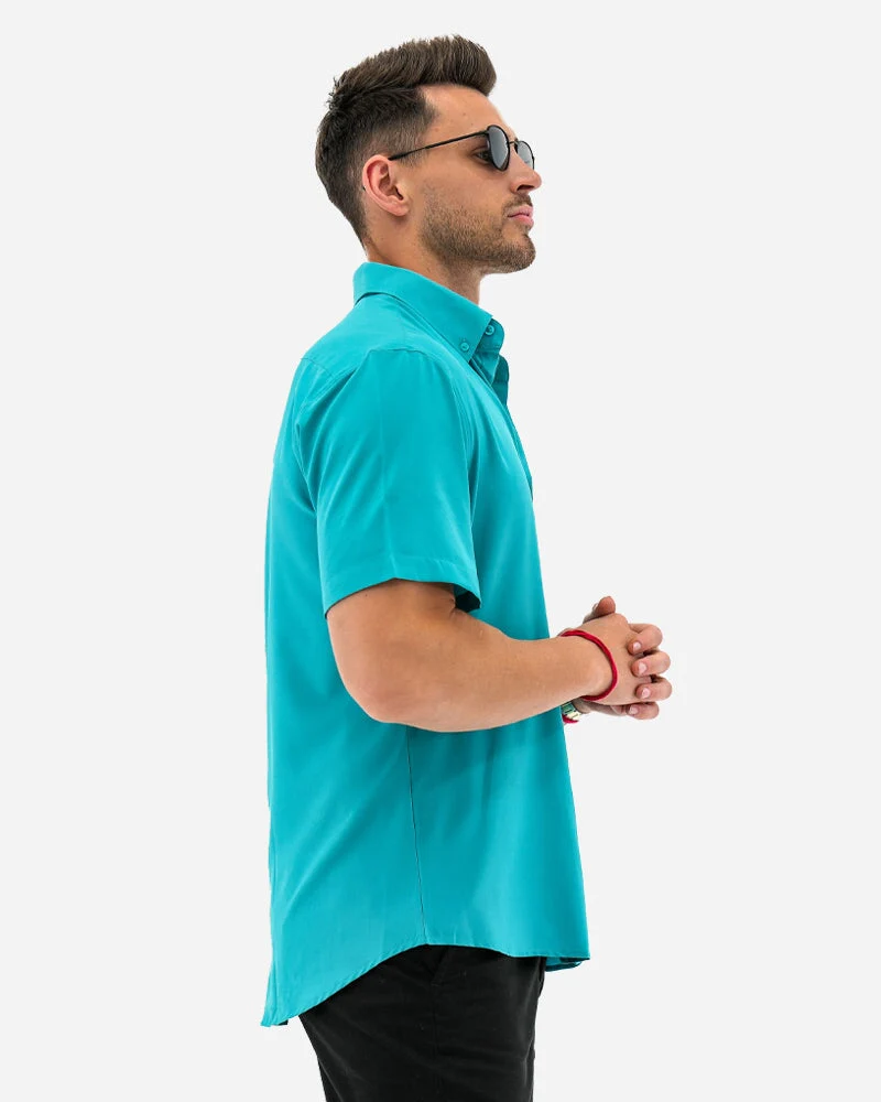 Lux Shirt - Teal - Image 5