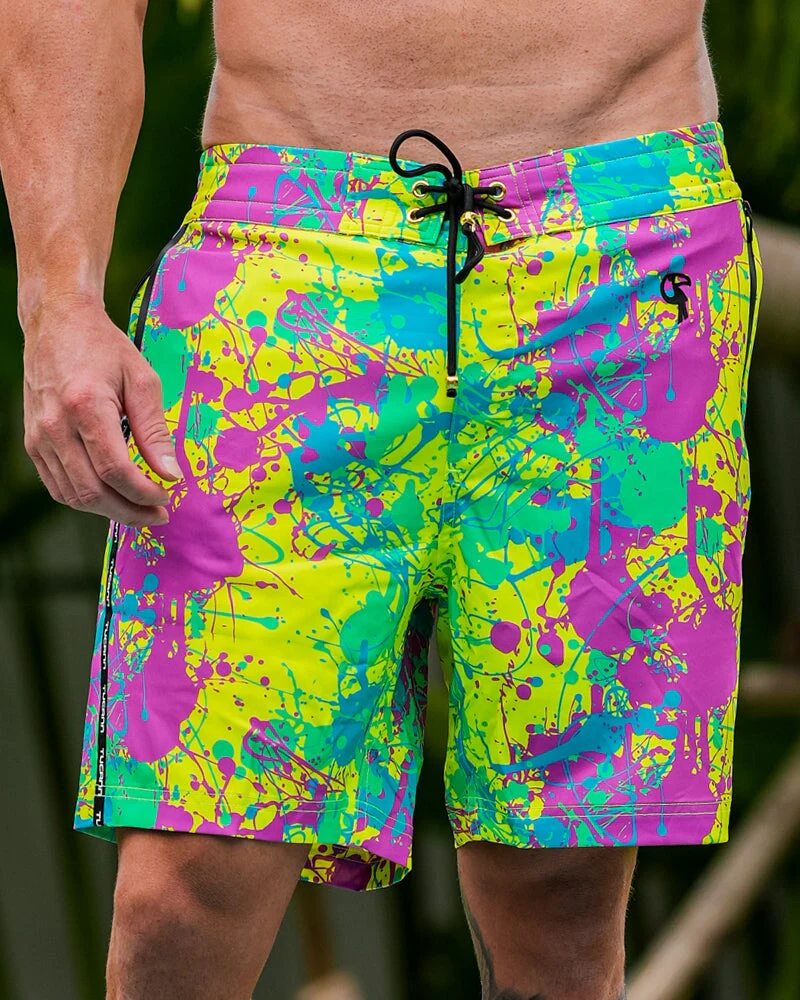 Wild Splatter Green - 7" - Image 5