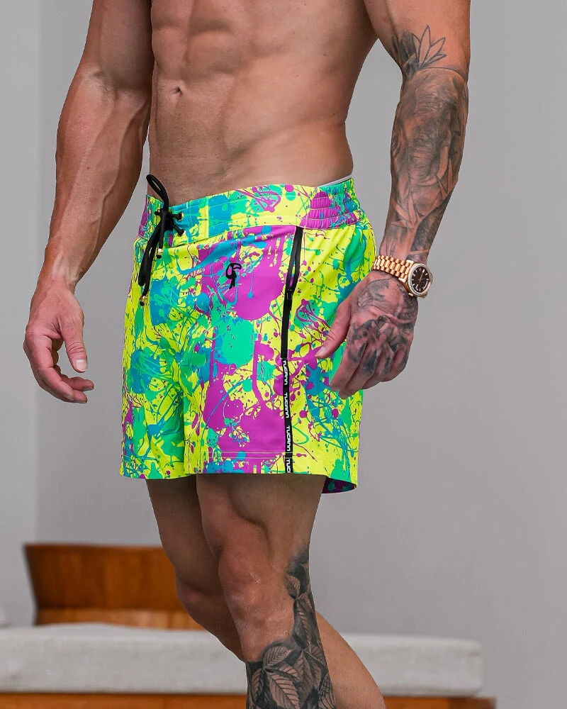 Wild Splatter Lime - 3" - Image 3