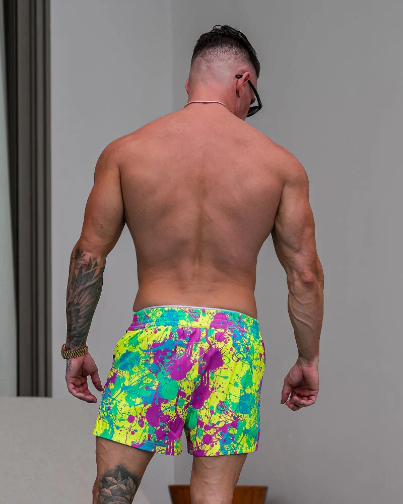 Wild Splatter Lime - 3" - Image 4