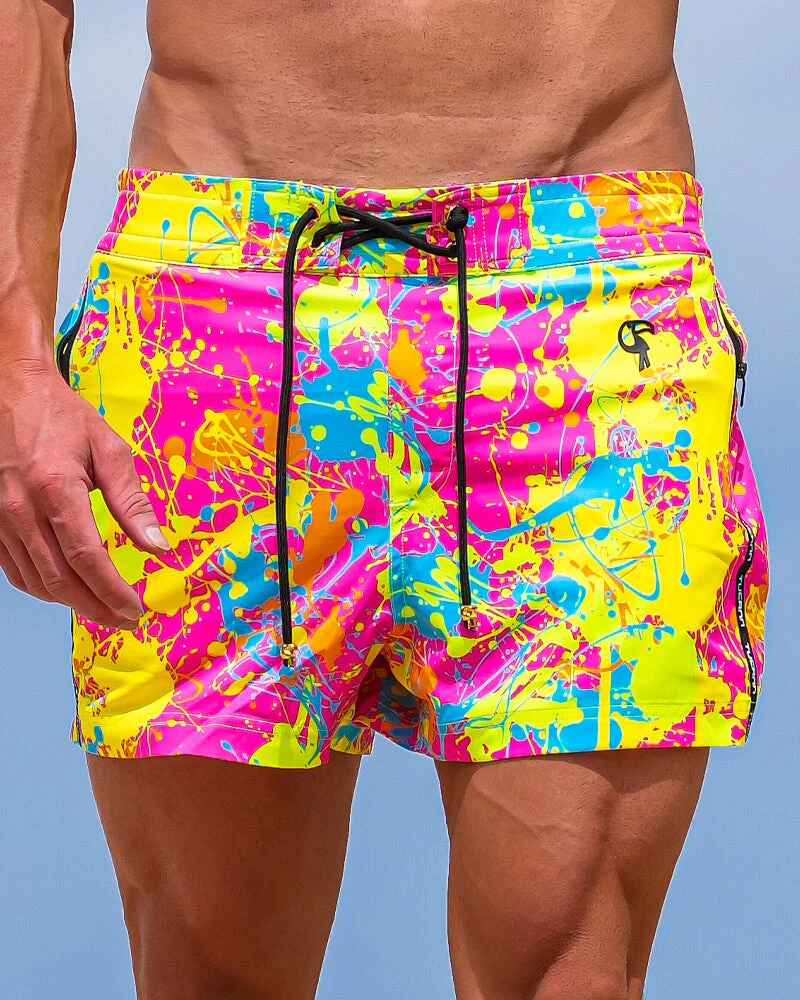 Wild Splatter Pink - 3"