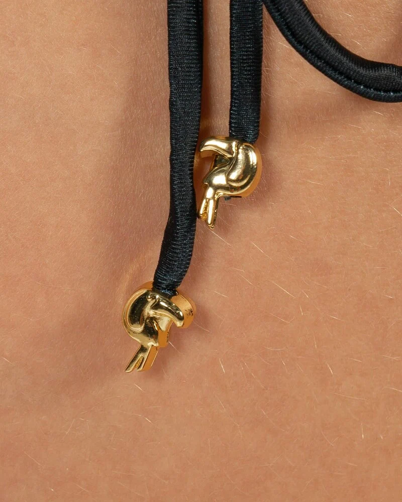Women's Black Bikini Bottom - Image 3